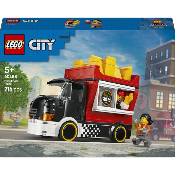 LEGO City 60488 Pojazd s hranolkami – Food truck