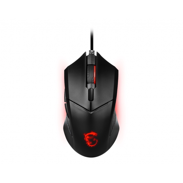MSI Clutch GM08 mouse Giocare Ambidestro USB tipo A Ottico 4200 DPI