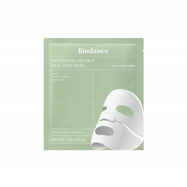 BIODANCE Refreshing Sea Kelp Real Deep Mask 4×34 g (8809937361480)