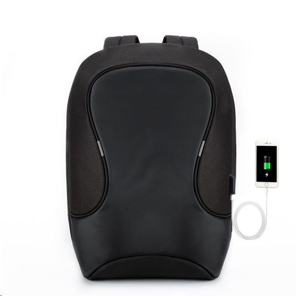 TOO 15,6" notebook hátizsák fekete (BPAT001B156-USB) (BPAT001B156-USB)