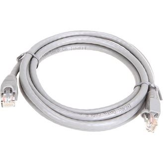 OEM RJ45 CAT6 UTP M/M adatkábel 5m LSOH szürke (XUTPSZC6KAB5G)
