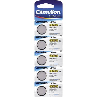 Gombelem CR 2032 220 mAh 5 db, Camelion (13005032)