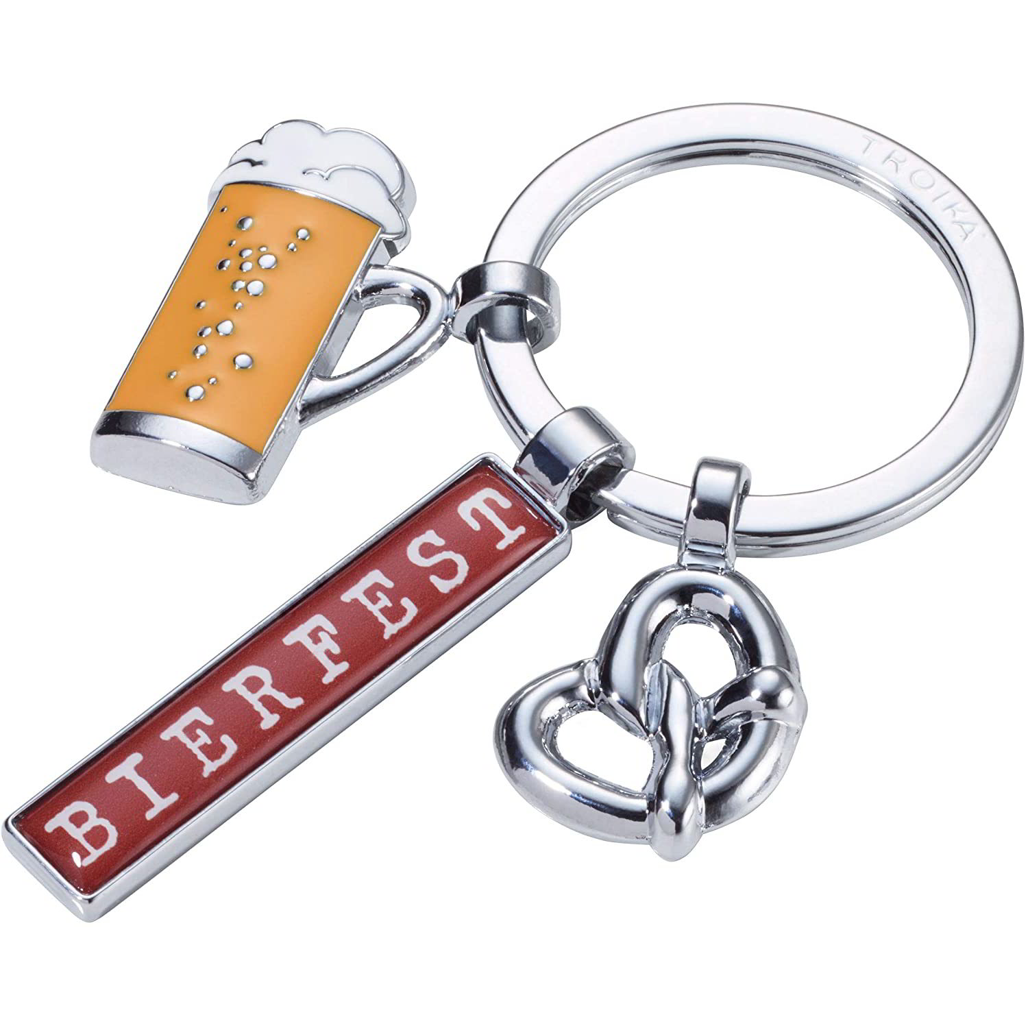 Troika Sörfesztivál kulcstartó - Ezüst (KYR24)