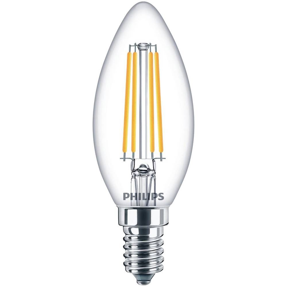 Philips E14 6.5W LED fényforrás meleg fehér (76221600) (philips76221600)