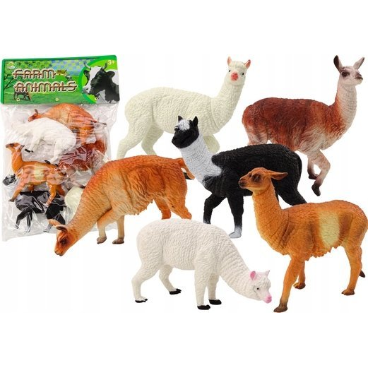 Alpaca Llama Farm Szett Figurák 6 Db 17524