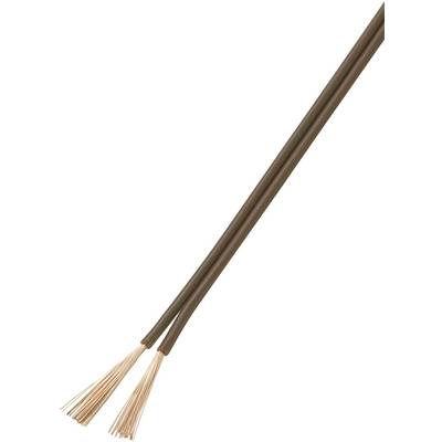 PVC huzal NYFAZ/CCA 2 x 0,75 mm2, barna, 50 m, Tru Components (1566633)