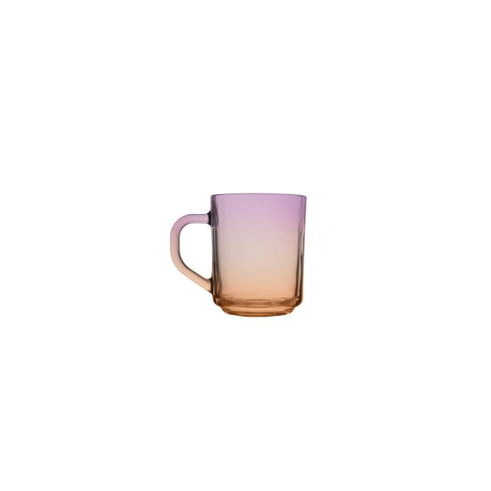 Solmazer színátmenetes üveg bögre (131563-005) (131563-005)