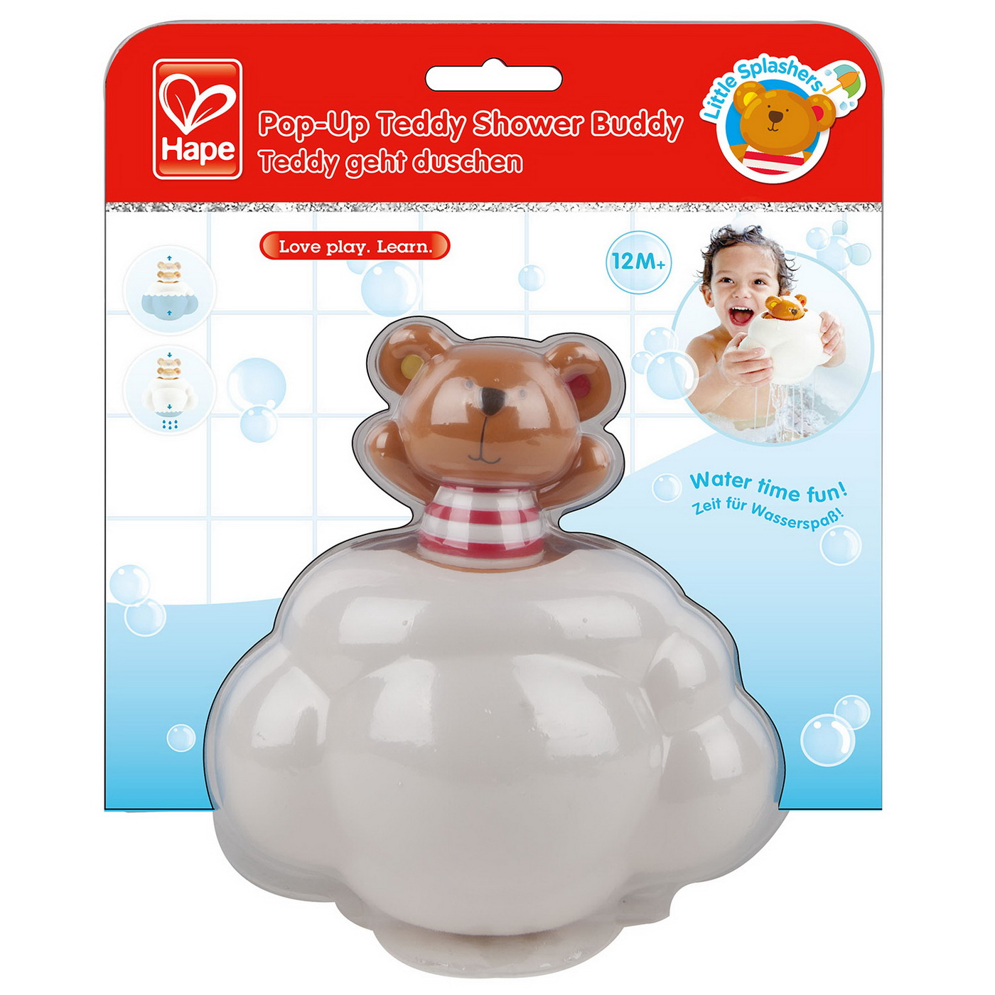 Мече Теди във ваната - Детска играчка за баня — HaPe E0202