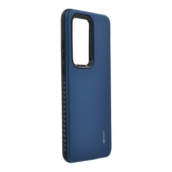 ROAR RICO ARMOR szilikon telefonvédő (közepesen ütésálló, műanyag hátlap, matt) SÖTÉTKÉK [Huawei P40 Pro 5G] (5996457979158)