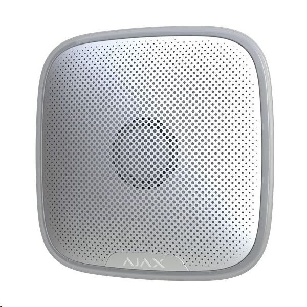 AJAX StreetSiren WH Vezeték nélküli kültéri sziréna (AJ-SS-WH) (AJ-SS-WH)