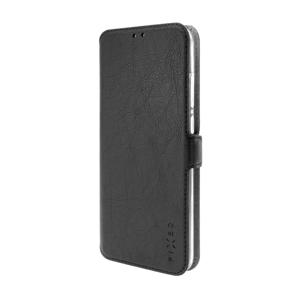 Flipové puzdro Fixed pre Samsung Galaxy A04s čierne