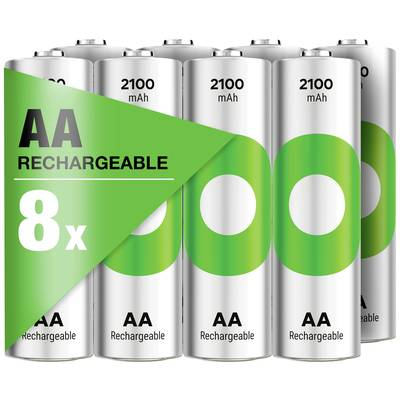 GP ReCyko Ceruzaakku NiMH 2100 mAh 1.2 V 8 db (RCK210AA058C8) (GPRCK210AA058C8)