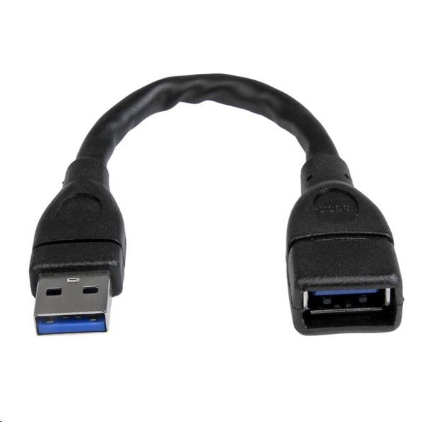 StarTech.com USB3EXT6INBK cavo USB USB 3.2 Gen 1 (3.1 Gen 1) 0,152 m USB A Nero
