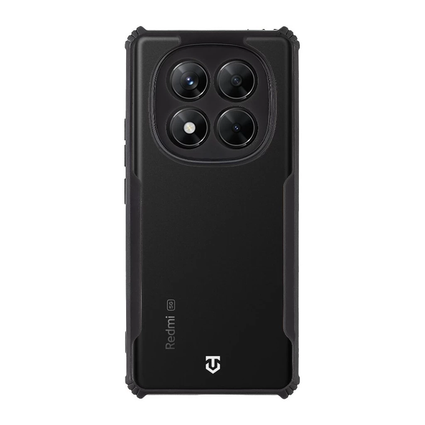 Tactical Quantum Stealth Tok Xiaomi Redmi Note 14 Pro 5G/X7 5G készülékhez, átlátszó/fekete