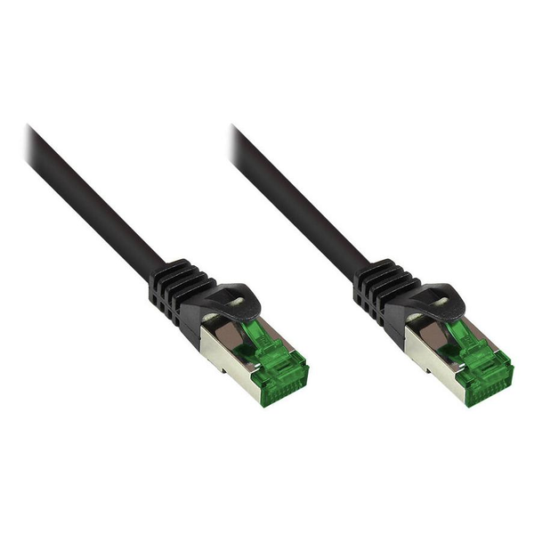 Good Connections Cat.6A Patchkabel Outdoor HF schwarz 30m