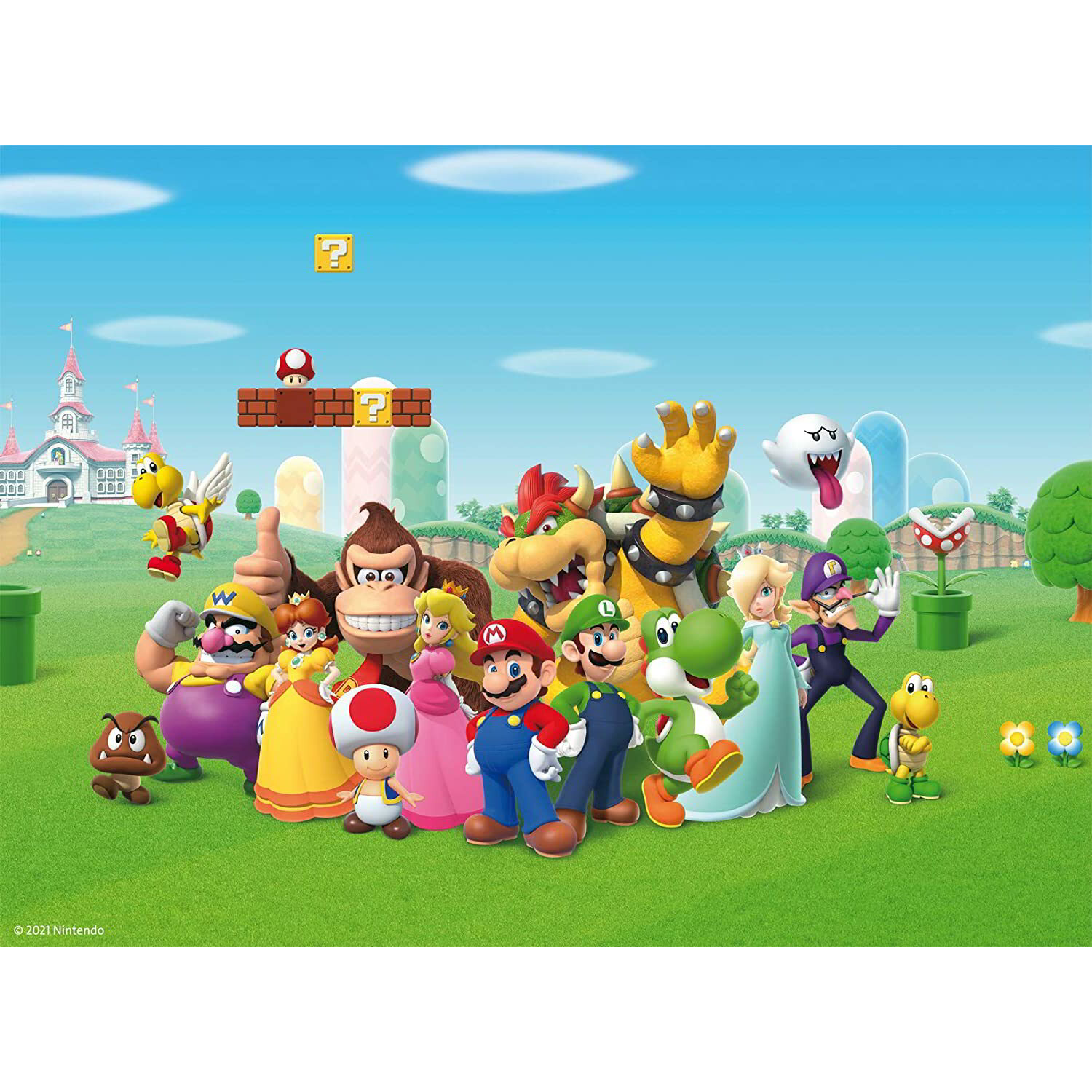Ravensburger Super Mario kaland - 200 darabos XXL puzzle (12993)