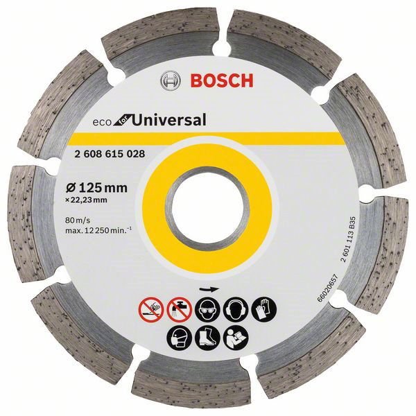 BOSCH Universal 125x22.23x2.0x7mm (2.608.615.028)