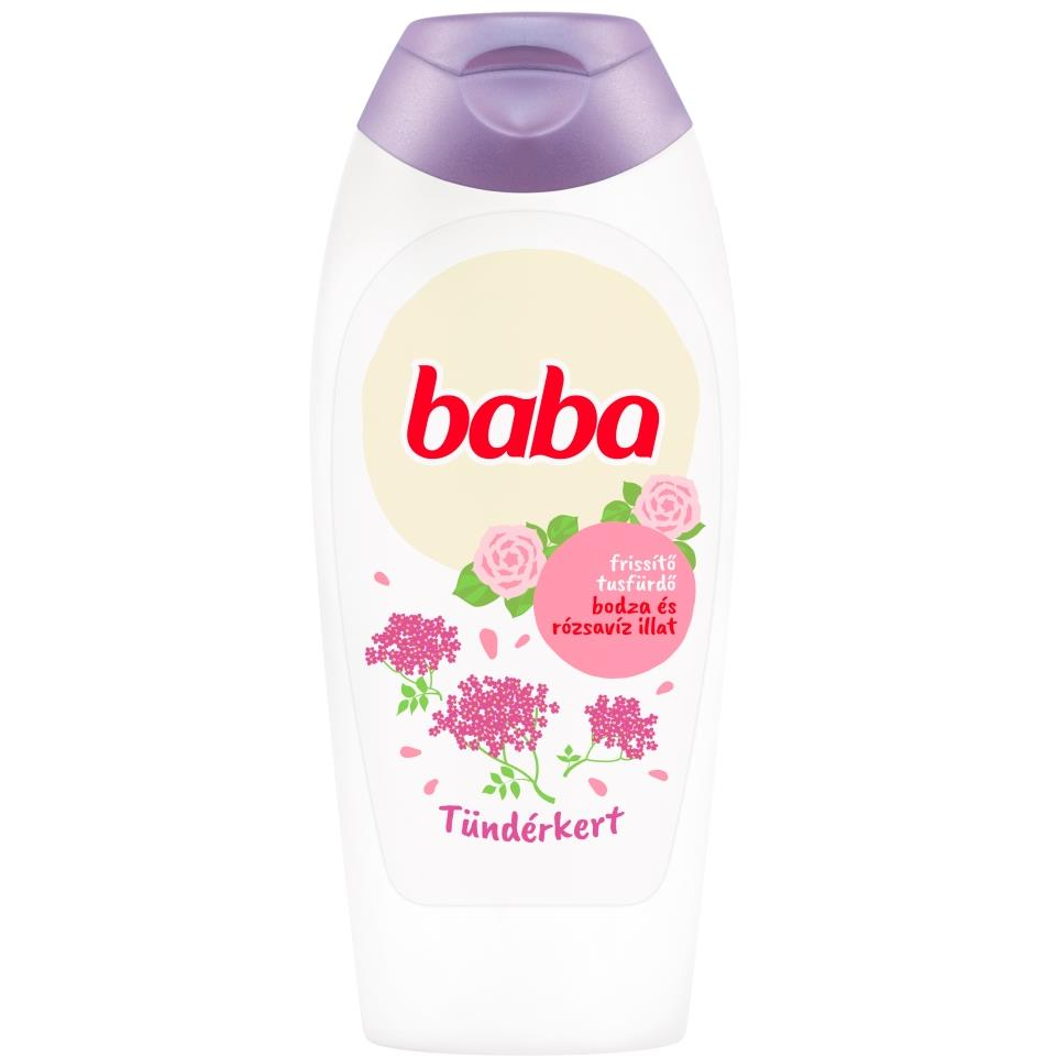 Baba bodza & rózsavíz tusfürdő 400 ml (8710847953798)