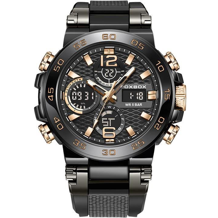 Lige Man F0033-2 digitális - fekete/arany (19748)