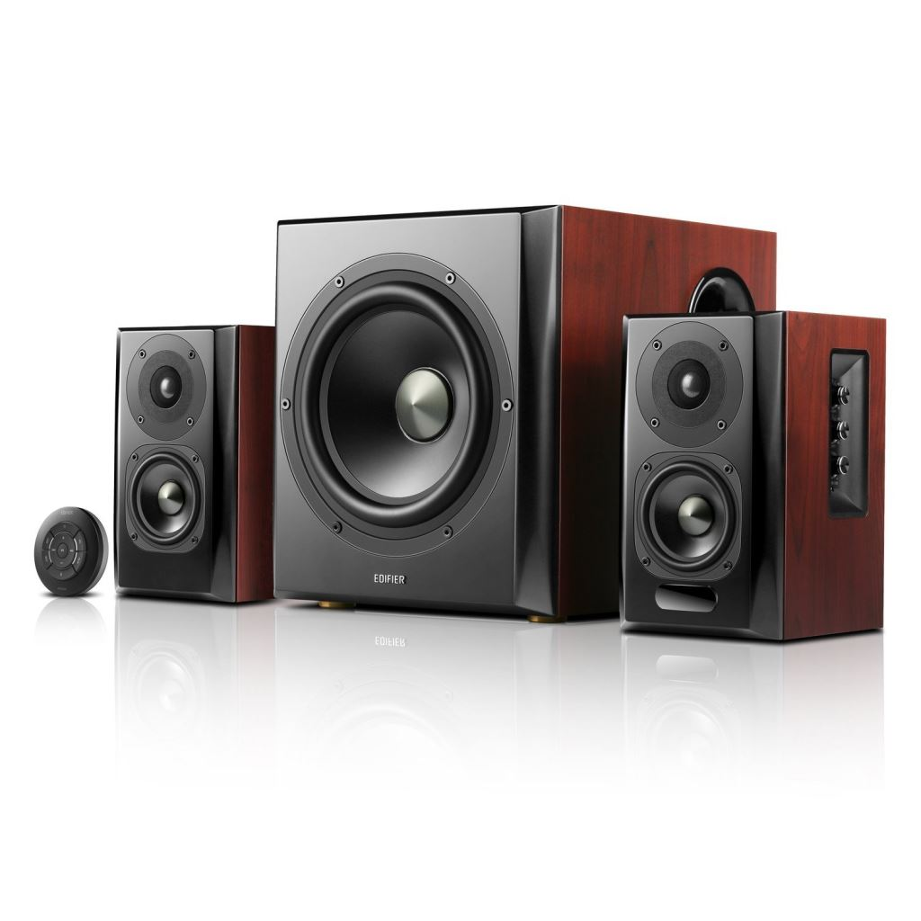 Edifier S350DB 2.1 Bluetooth hangszóró szett barna (S350DB barna)