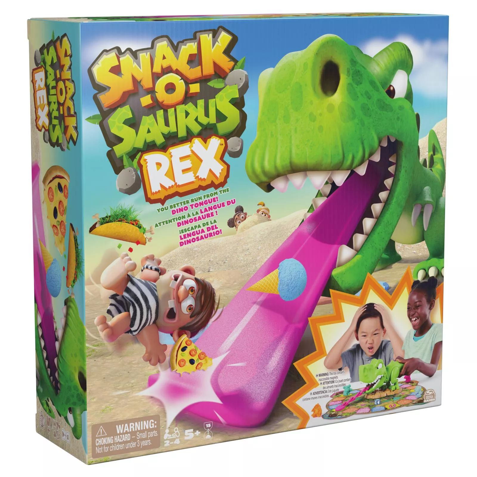 Spin Master Snack-O-Saurus Rex Családi társasjáték (6070778)