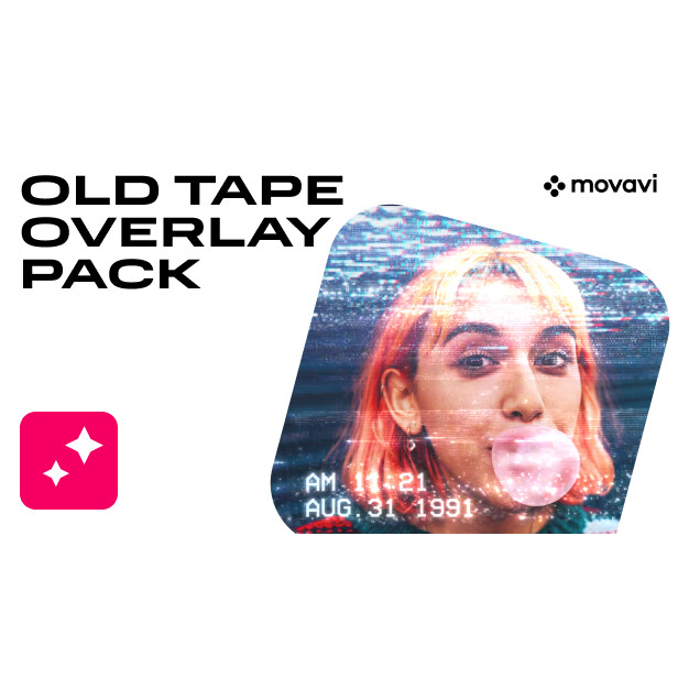 Movavi Video Suite 2023 - Old Tape Overlay Pack (PC - Steam elektronikus játék licensz)