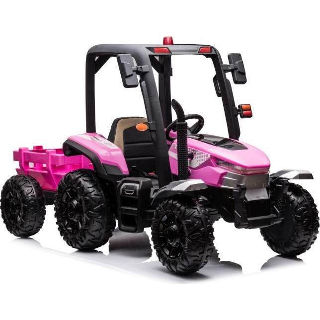BLT-206 Elektromos Traktor 9784 - 24 V, 2x200 W Motorokkal, Rózsaszín (9784-uniw)