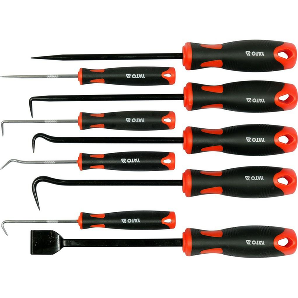 Yato Kézi véső és kampó készlet, 9 db