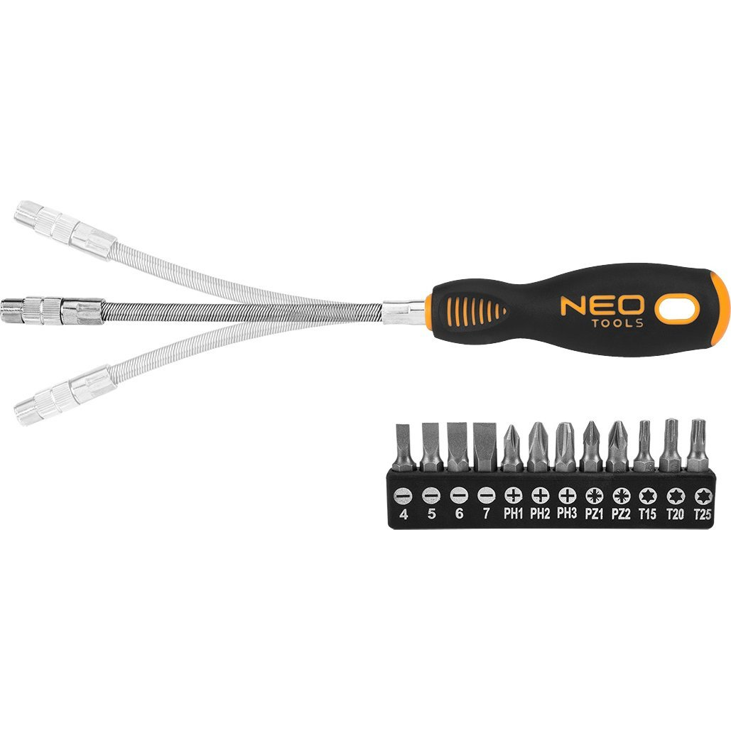 NEO 04-215 Bitfejes Csavarhúzó Készlet, 13db (T N04-215)