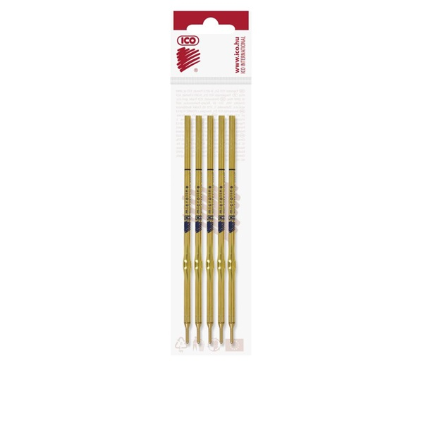 ICO Metál 5db-os golyóstoll betét (9080005011)