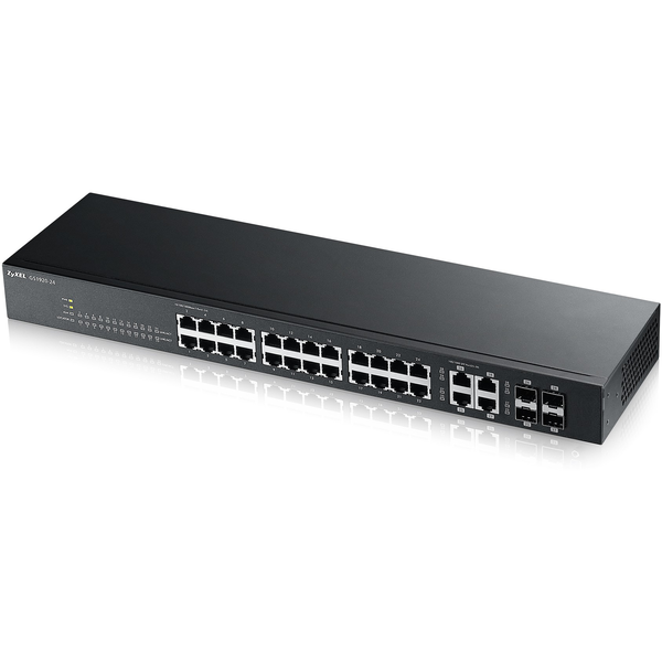 ZyXEL GS1920-24V2 28port GbE LAN L2 menedzselhető switch