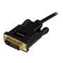StarTech.com MDP2DVIMM10B adaptér k video kabelům 3 m mini DisplayPort DVI-D Černá