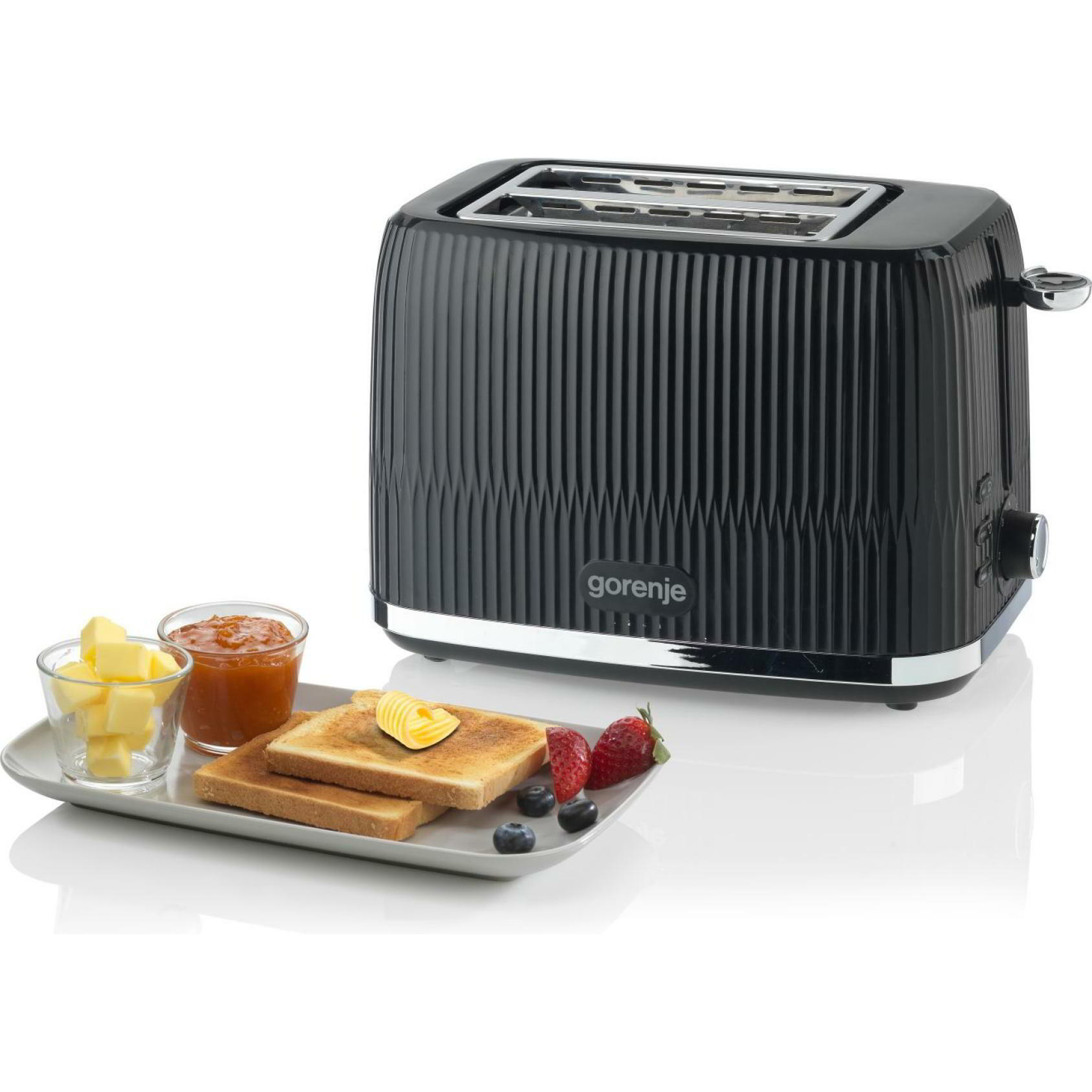 Gorenje T850DPB 2 szeletes kenyérpirító 850W - Fekete (743936)