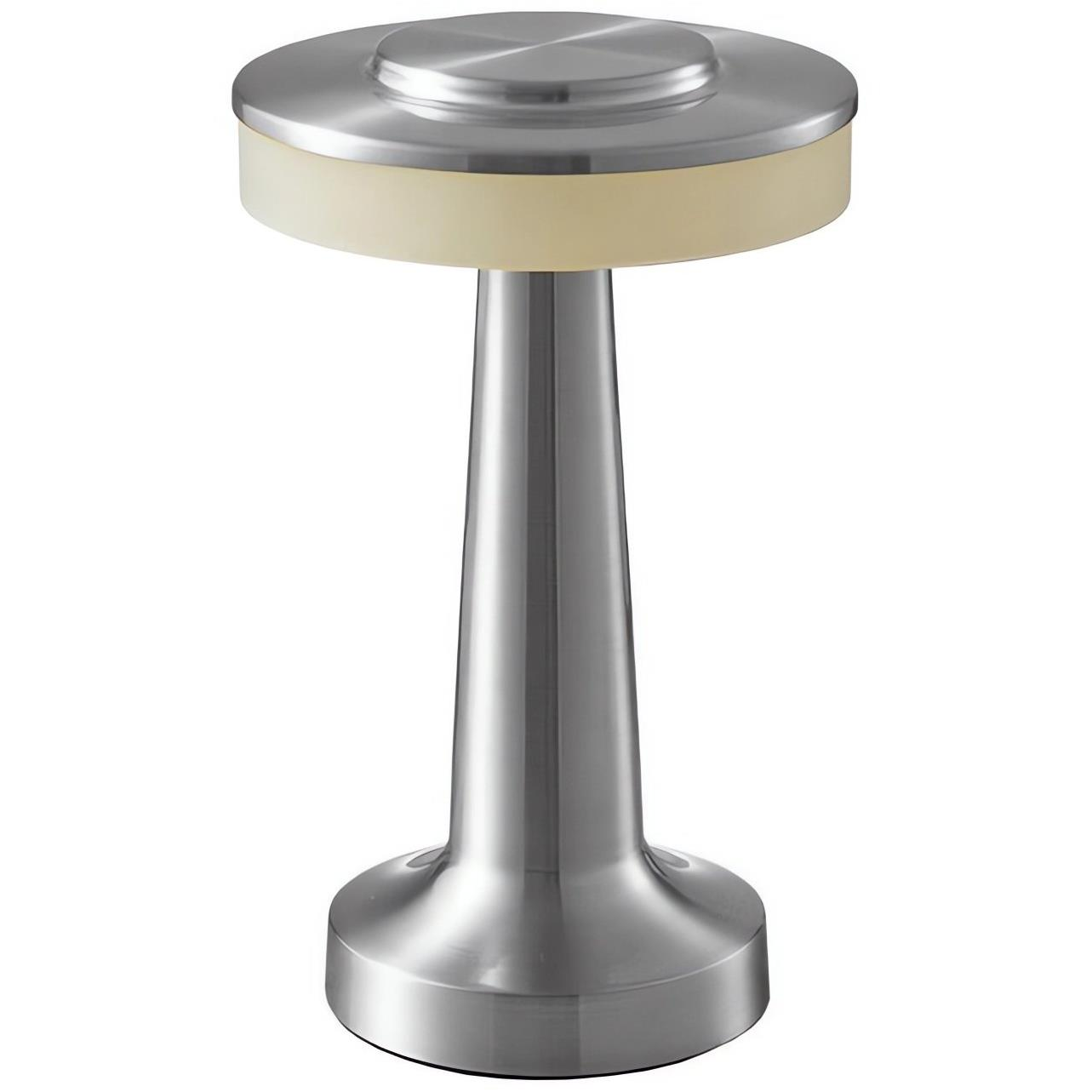 Verk 12309 LED touch table lamp, 3 W, 1500 mAh silver (54532)