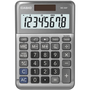 Калкулатор, настолен, 8 цифри, CASIO "MS-80 F", сив