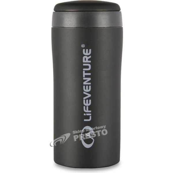 Lifeventure Kubek termosowy Thermal Mug czarny matowy 330ml (LV-9530M)
