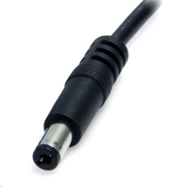 StarTech.com USB2TYPEM2M electriciteitssnoer Zwart Barrel type M