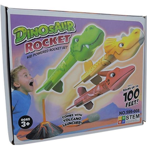 Manyuk Toys Dinós rakétakészlet vulkánkilővővel (599-008) (MT599-008)