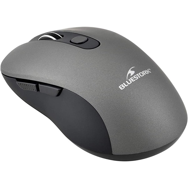 Безжична мишка Bluestork Off60 с 1600 DPI – сива