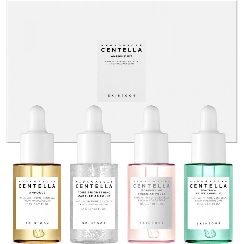 SKIN1004 Madagascar Centella Ampoule Kit 4 × 30 ml (SKIN868)