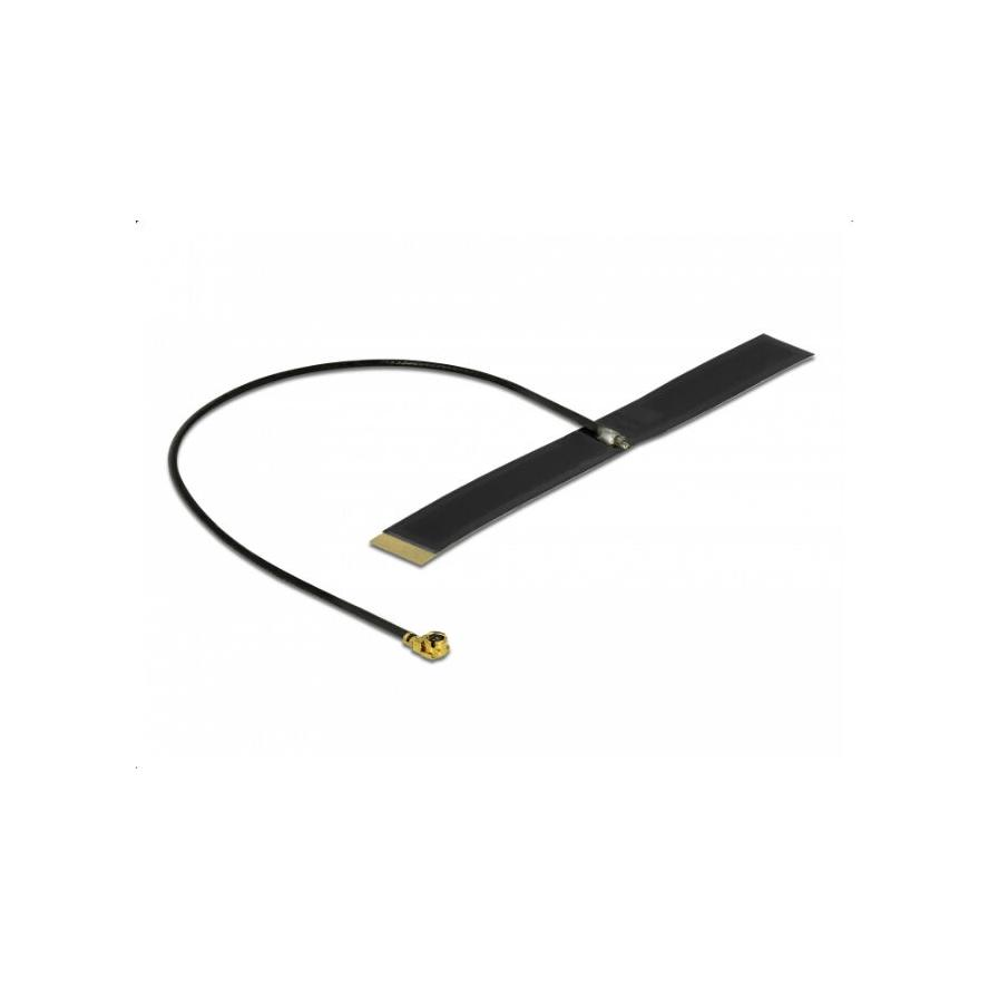 Delock LPWAN Antenna MHF® I plug - 0.38 dBi 1.13 15 cm FPC internal self adhesive (12614)
