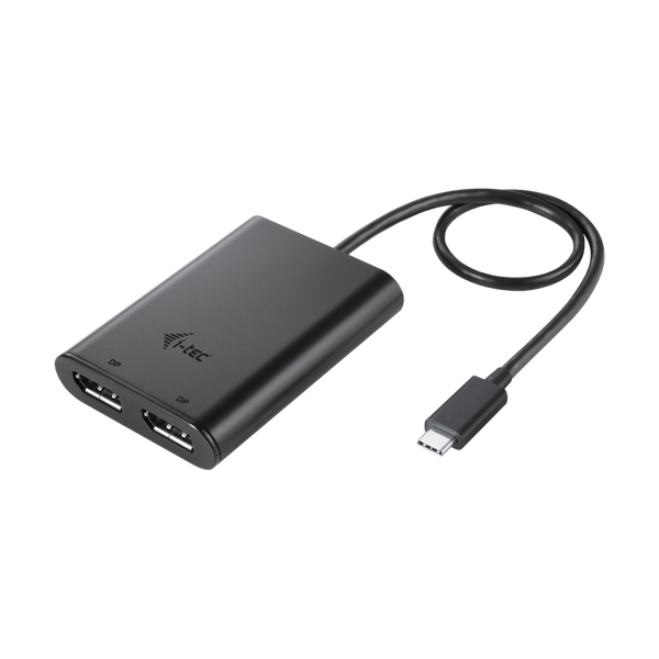 i-tec C31DUAL4K60DP Adaptador gráfico USB 7680 x 4320 Pixeles Negro