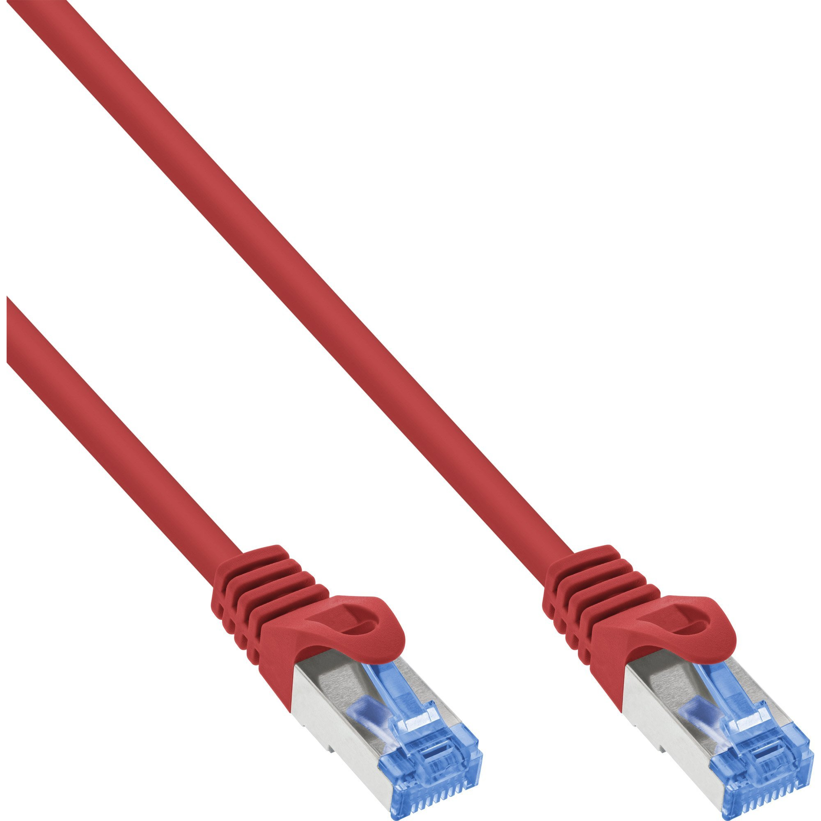 InLine 72603R hálózati kábel Vörös 3 M Cat6a S/FTP (S-STP)