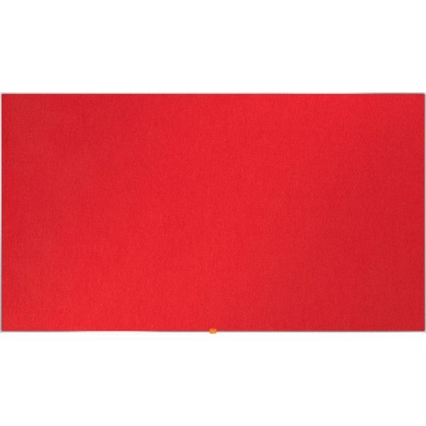 Nobo 1905310 prikbord Vast bulletinboard Rood Vilt