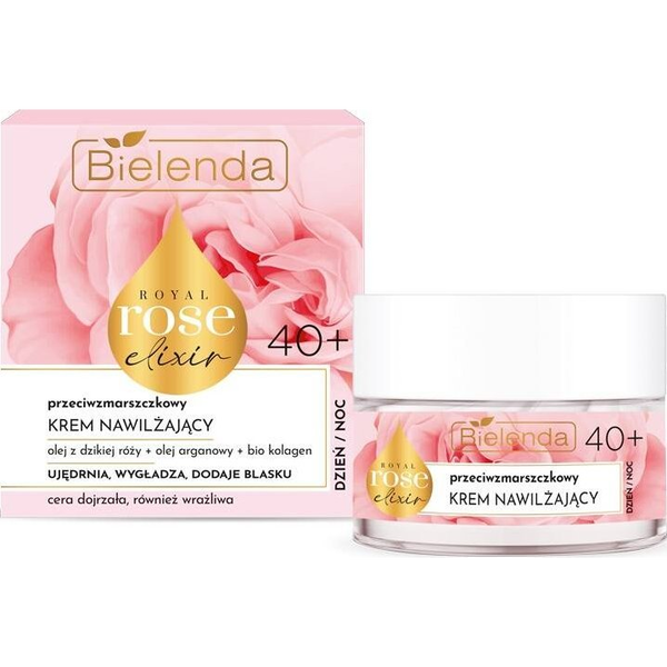  Bielenda Royal Rose Elixir przeciwzmarszczkowy krem nawilżający 40+ 50ml 