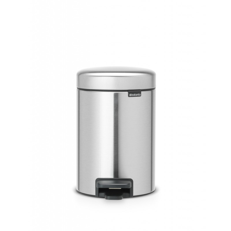 Brabantia 112164 3 literes pedálos rozsdamentes acél szemetes - Inox (11 21 64)