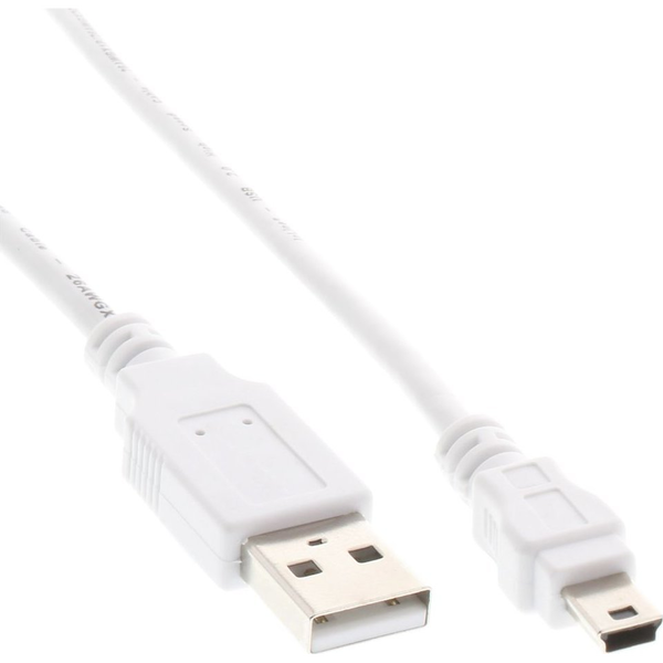 InLine 31810W cavo USB USB 2.0 USB A Mini-USB B