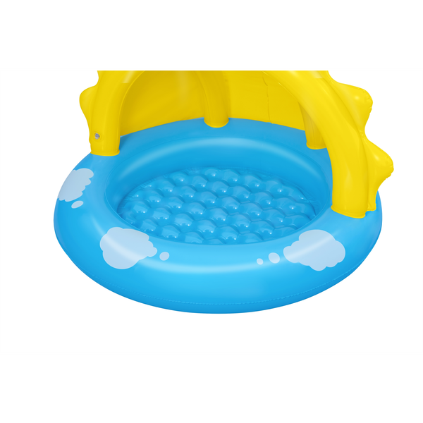 Bestway 52637 galleggiante per nuoto da bambini Cloruro di polivinile (PVC) Blu, Giallo Vaschetta per bambini
