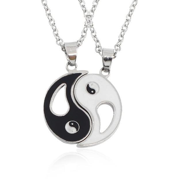 Predator Q1 Yin Yang nyaklánc + medál szett - 05 (15922)