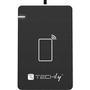 Techly I-CARD CAM-CIE RFID картов четец USB Черен, Сребърен